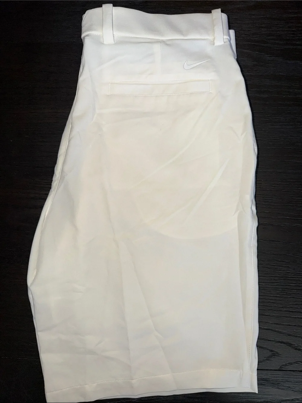 NEW w/TAGs Nike White Performance Golf Shorts with Embroidered Swoosh